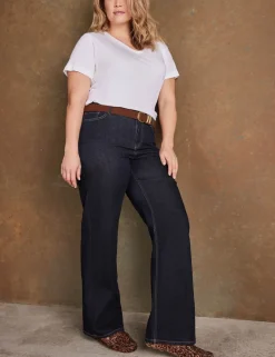 High Waisted Wide Leg Jeans