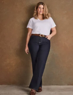 High Waisted Wide Leg Jeans