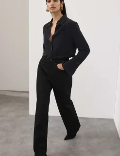 High Waisted Wide Leg Jeans