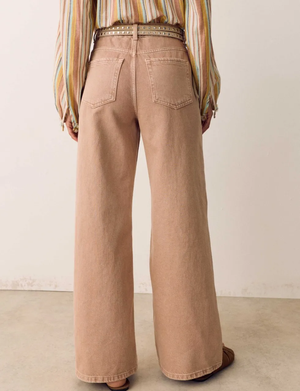 High Waisted Wide Leg Jeans