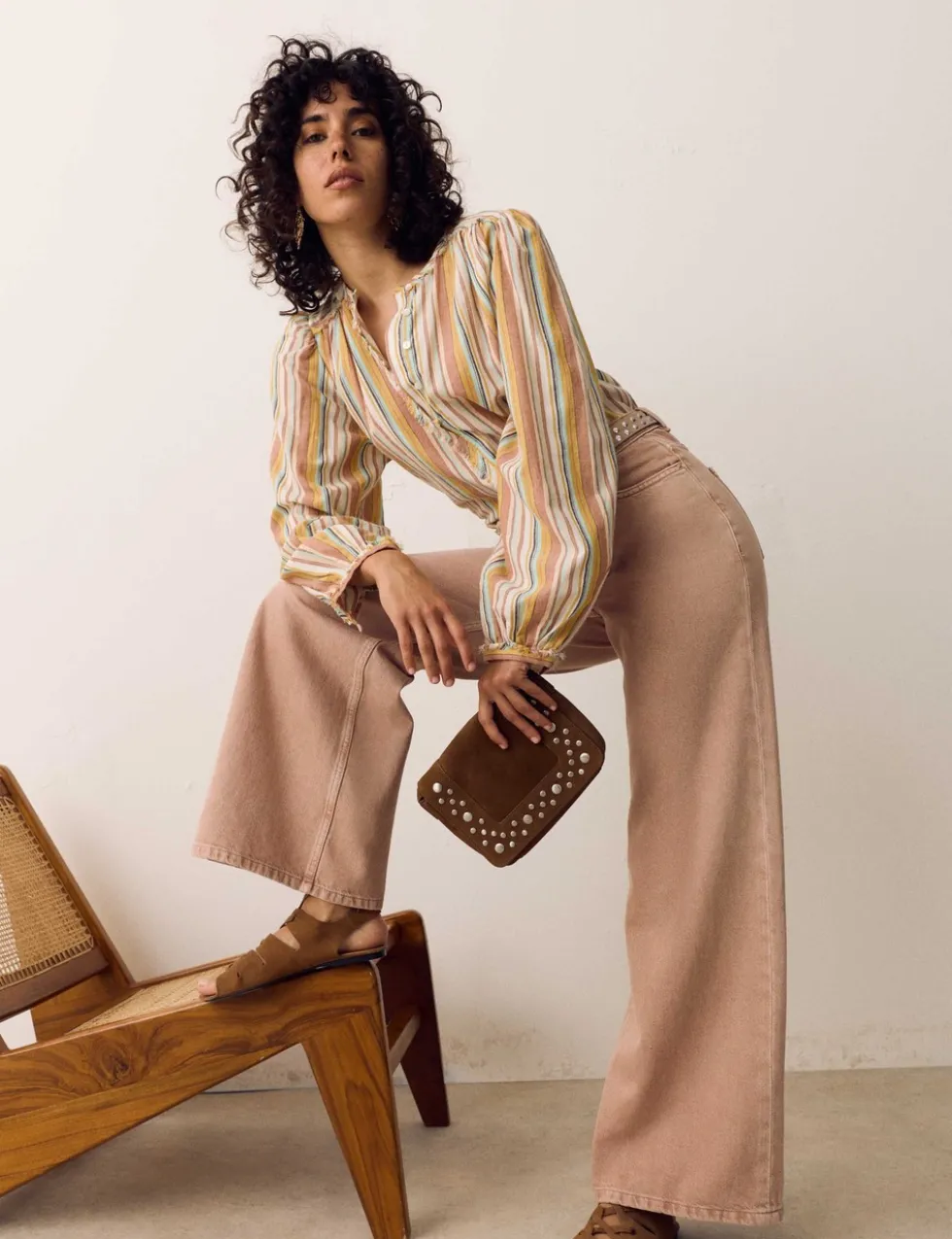 High Waisted Wide Leg Jeans