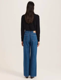 High Waisted Wide Leg Jeans