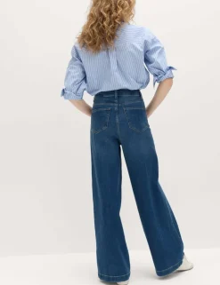 High Waisted Wide Leg Jeans