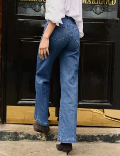 High Waisted Wide Leg Jeans