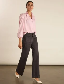 High Waisted Wide Leg Jeans