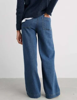 High Waisted Wide Leg Jeans