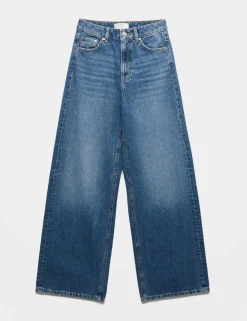 High Waisted Wide Leg Jeans