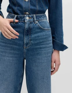 High Waisted Wide Leg Jeans