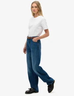 High Waisted Wide Leg Jeans