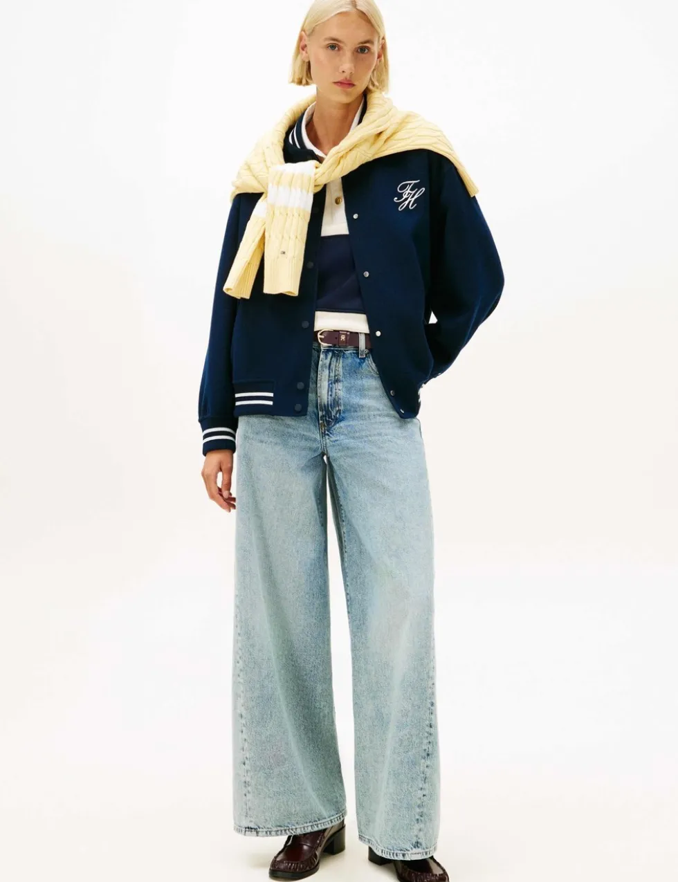 High Waisted Wide Leg Jeans