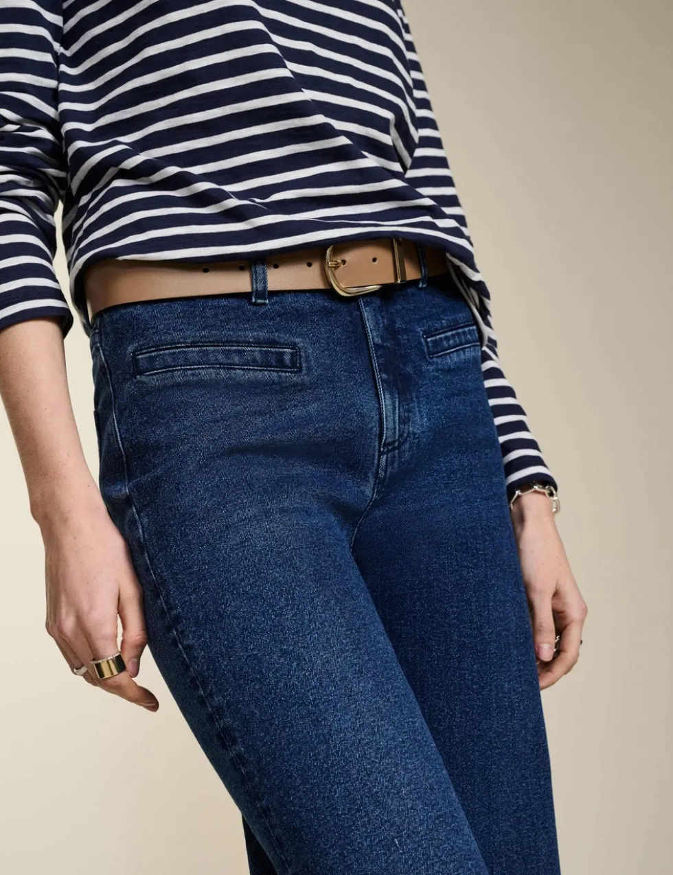 High Waisted Wide Leg Jeans