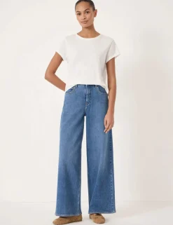 High Waisted Wide Leg Jeans