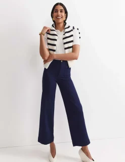 High Waisted Wide Leg Jeans