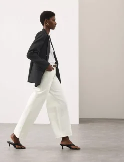 High Waisted Wide Leg Jeans