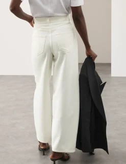 High Waisted Wide Leg Jeans