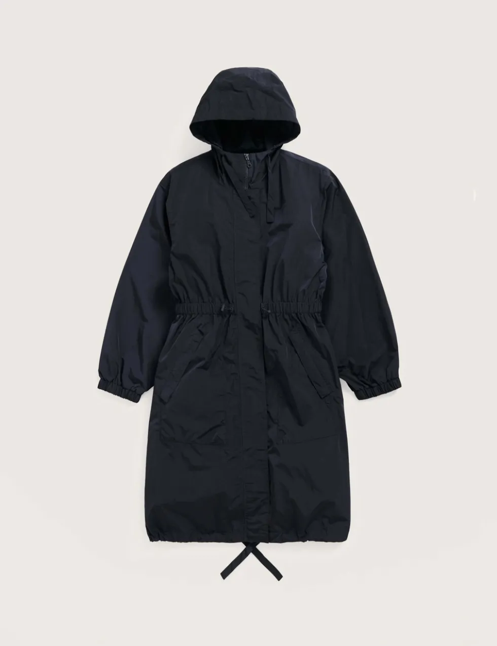 Hooded Longline Raincoat