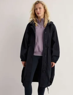 Hooded Longline Raincoat