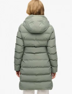 Hooded Padded Longline Puffer Jacket