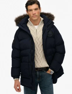 Hooded Padded Parka Jacket
