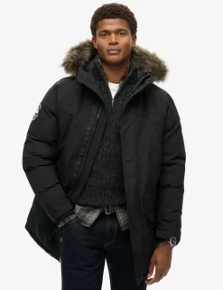 Hooded Padded Parka Jacket