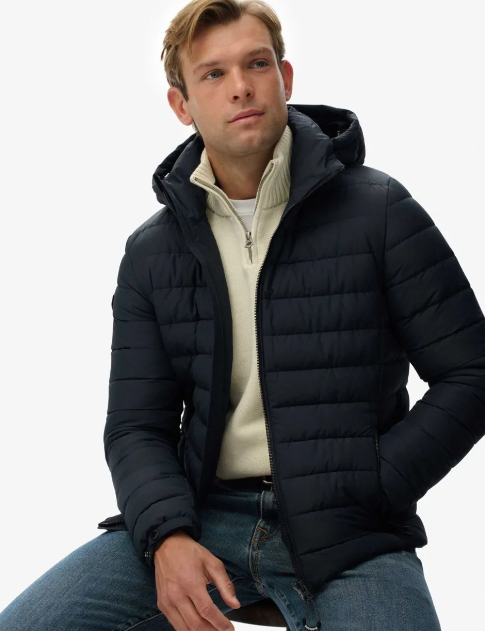 Hooded Padded Puffer Jacket