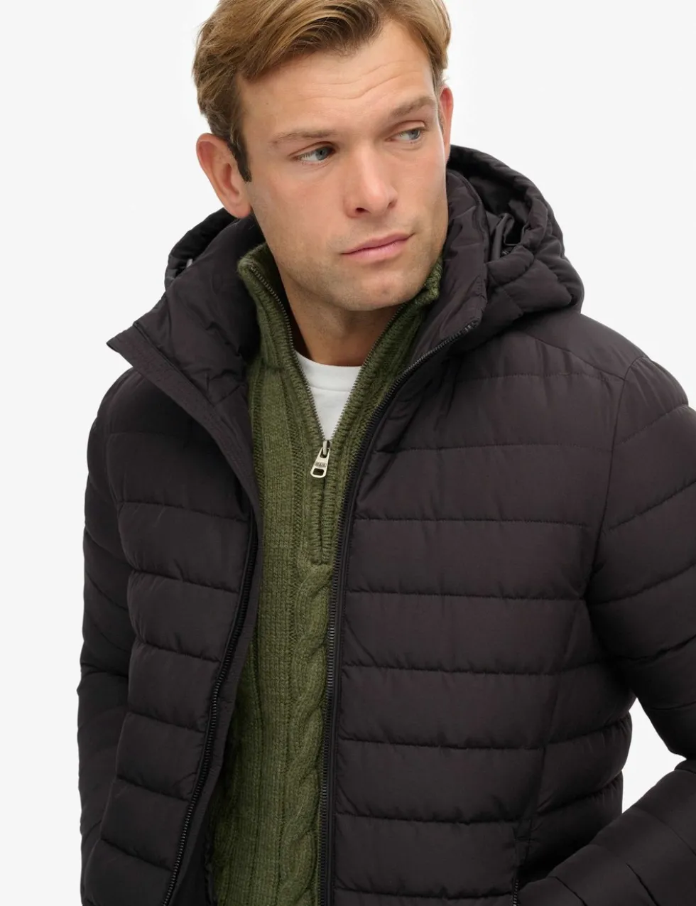 Hooded Padded Puffer Jacket