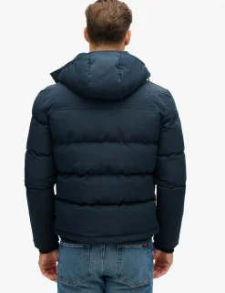 Hooded Padded Quilted Puffer Jacket