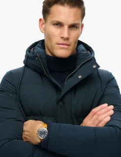 Hooded Padded Quilted Puffer Jacket