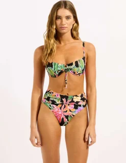 Hothouse Flowers High Waisted Bikini Bottoms