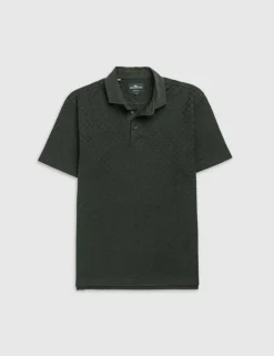 Huntsbury Pure Cotton Textured Polo Shirt