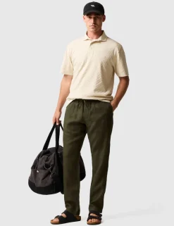 Huntsbury Pure Cotton Textured Polo Shirt