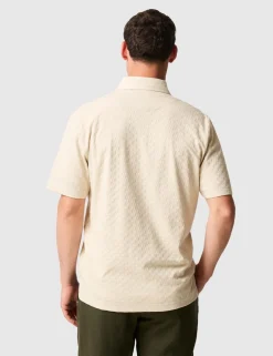 Huntsbury Pure Cotton Textured Polo Shirt