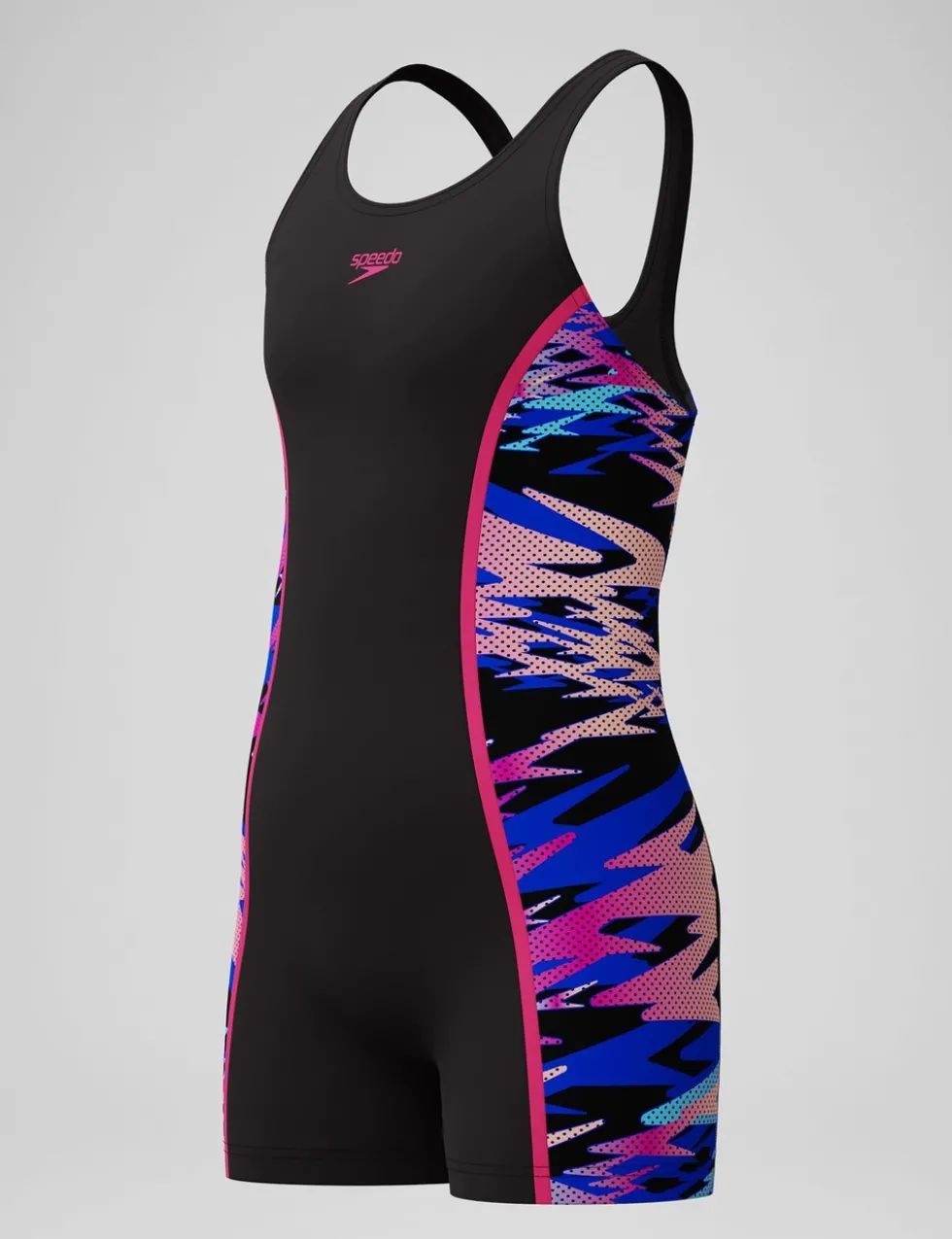 Hyperboom Splice Muscleback Legsuit Swimsuit (4-16 Yrs)