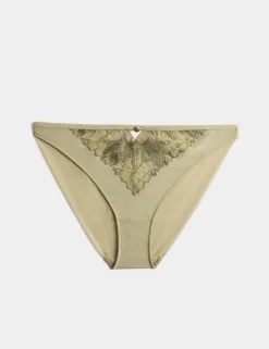 Ianthe Embroidery High Leg Knickers