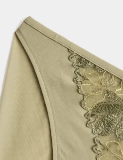 Ianthe Embroidery High Leg Knickers