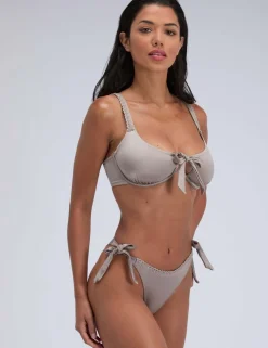 Ibiza Broderie Tie Side Bikini Bottoms