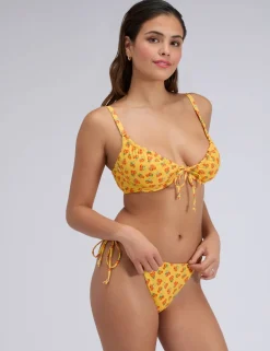 Ibiza Fruity Wired Plunge Bikini Top (B-G)