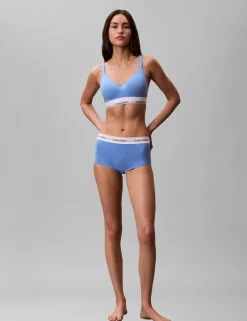 Icon Cotton Blend Non Wired Bralette