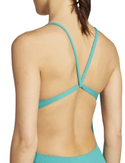 Iconisea Ribbed Padded Racer Back Swimsuit