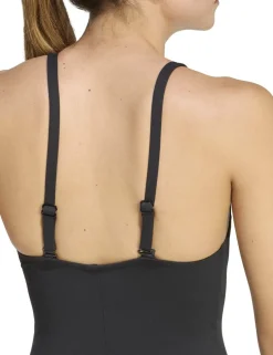 Iconisea Ribbed Padded Racer Back Swimsuit