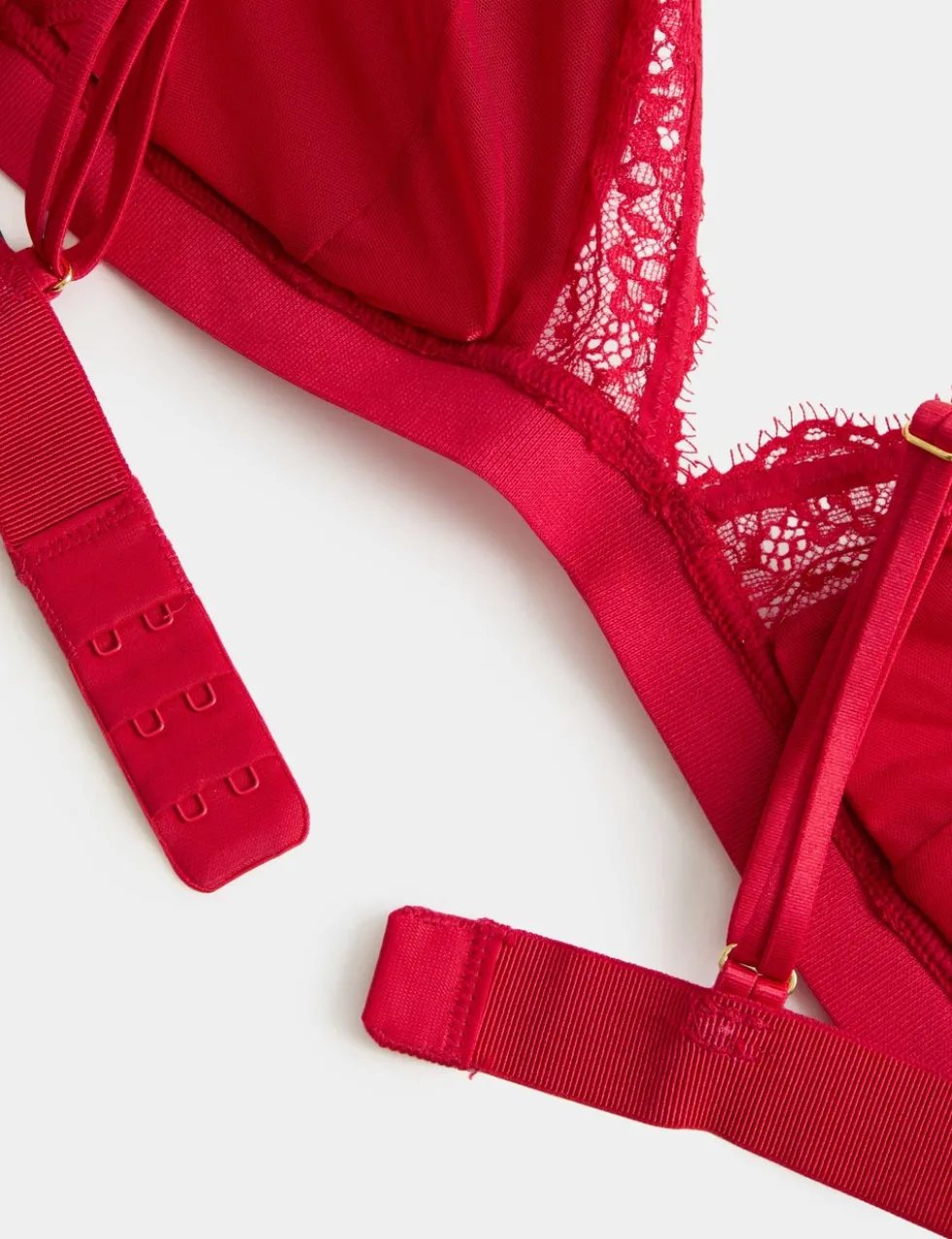 Ida Lace Non Wired Bralette (A-E)