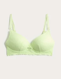 Ida Lace Non Wired Plunge Bra (A-E)