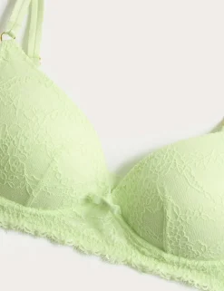 Ida Lace Non Wired Plunge Bra (A-E)