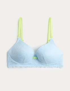 Ida Lace Non Wired Plunge Bra (A-E)