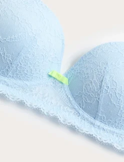 Ida Lace Non Wired Plunge Bra (A-E)