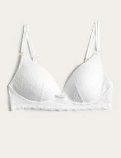 Ida Lace Non Wired Plunge Bra (A-E)