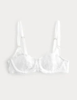 Ida Lace Wired Balcony Bra (A-E)