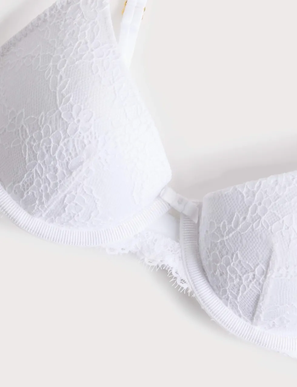 Ida Lace Wired Demi Cup Bra (A-E)