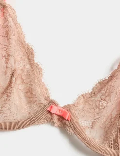 Ida Lace Wired Plunge Bra (A-E)