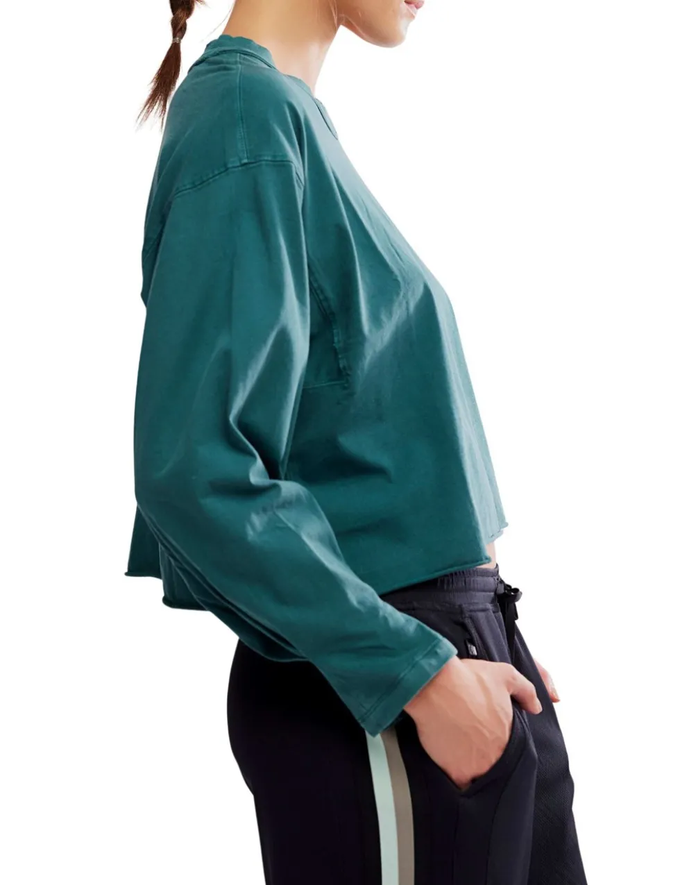 Inspire Layer Pure Cotton Crew Neck Top